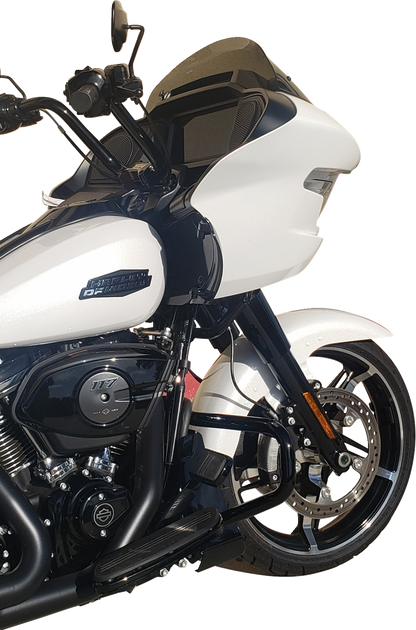 WIND VEST Windshield - 9-1/2" - Dark Smoke - FLTRX/SE/STSE 57-9040