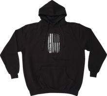 MOOSE OFFROAD Stars and Stripes Forever Hoodie - Black - Small 3050-6954
