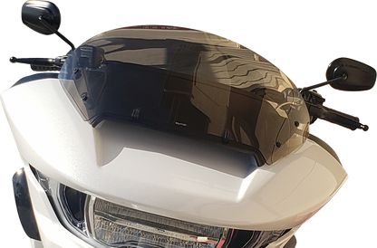 WIND VEST Windshield - 10-1/2" - Light Smoke - FLTRX/SE/STSE 57-1010