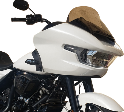 WIND VEST Windshield - 11-1/2" - Light Smoke - FLTRX/SE/STSE 57-1110