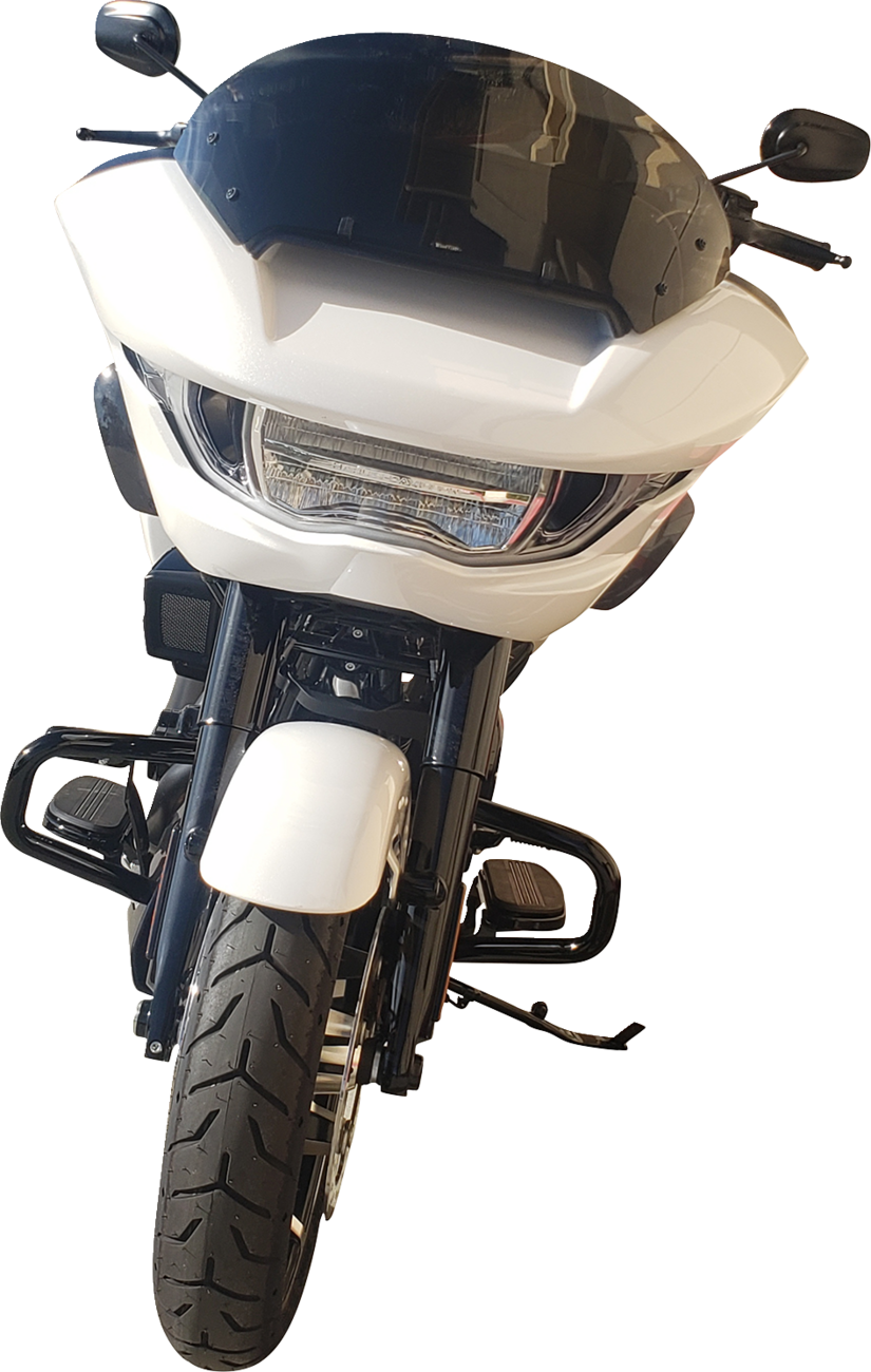 WIND VEST Windshield - 11-1/2" - Dark Smoke - FLTRX/SE/STSE 57-1140