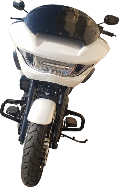 WIND VEST Windshield - 11-1/2" - Dark Smoke - FLTRX/SE/STSE 57-1140