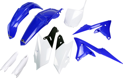 UFO Body Kit - '18 OEM Blue/White/Black - Yamaha - YZ '14-'18 YAKIT318F@999K