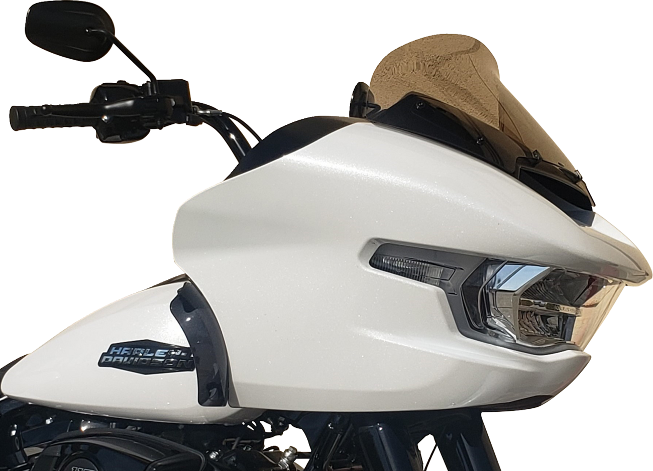 WIND VEST Windshield - 10-1/2" - Light Smoke - FLTRX/SE/STSE 57-1010