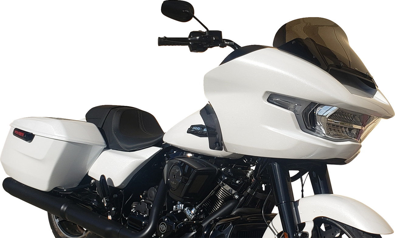 WIND VEST Windshield - 11-1/2" - Dark Smoke - FLTRX/SE/STSE 57-1140