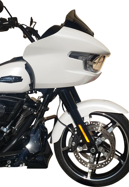 WIND VEST Windshield - 10-1/2" - Dark Smoke - FLTRX/SE/STSE 57-1040