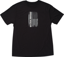 MOOSE OFFROAD Stars and Stripes Forever T-Shirt - Black - Small 3030-24423