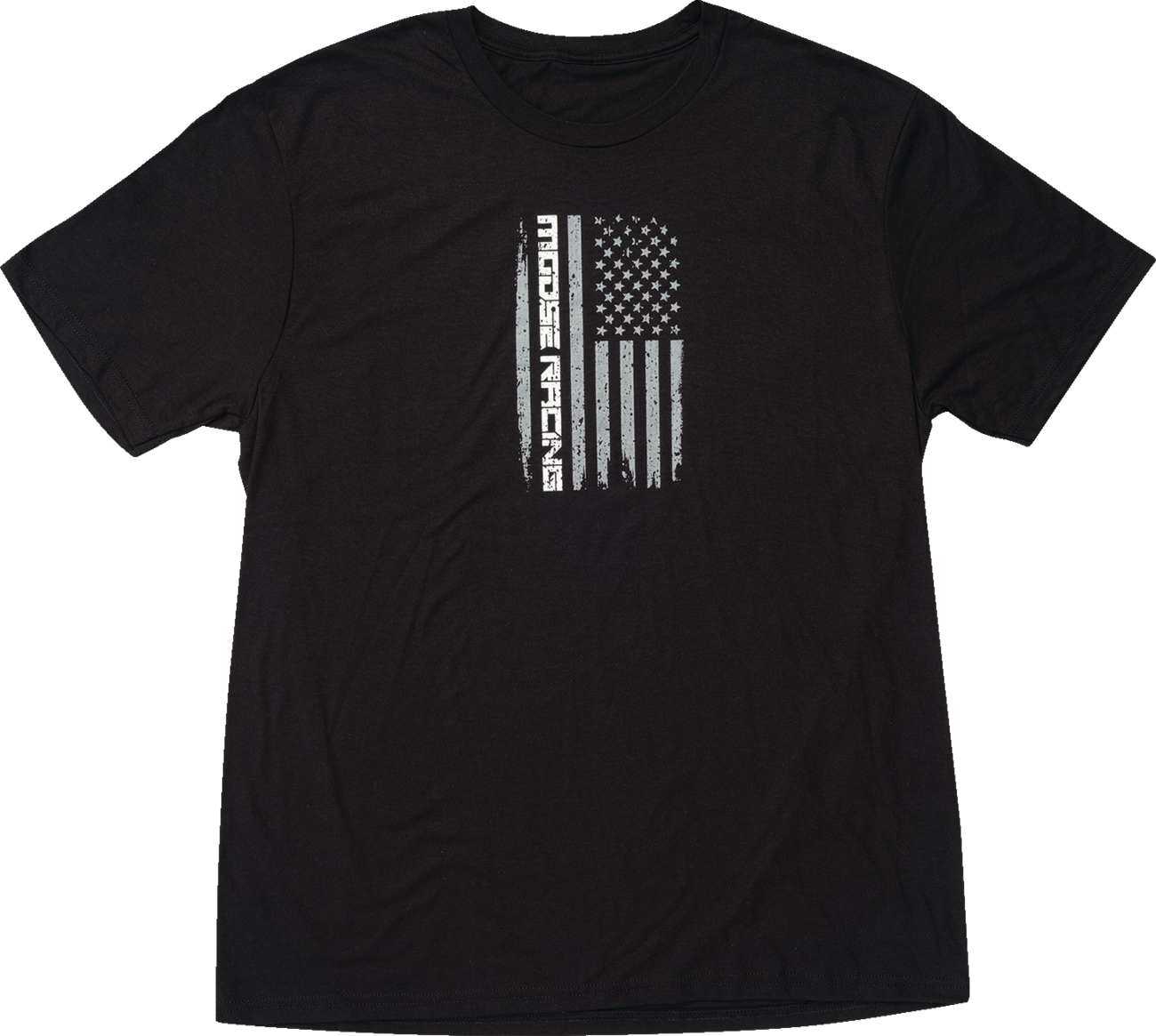 MOOSE OFFROAD Stars and Stripes Forever T-Shirt - Black - Small 3030-24423