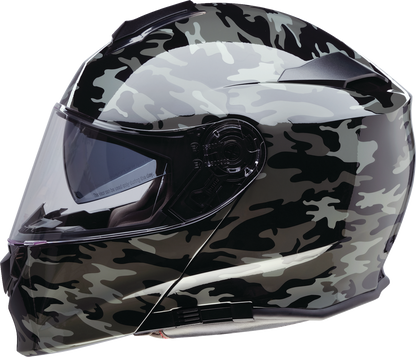 Z1R Solaris 2.0 Modular Helmet - Camo - Black/Gray - XL 0100-2611