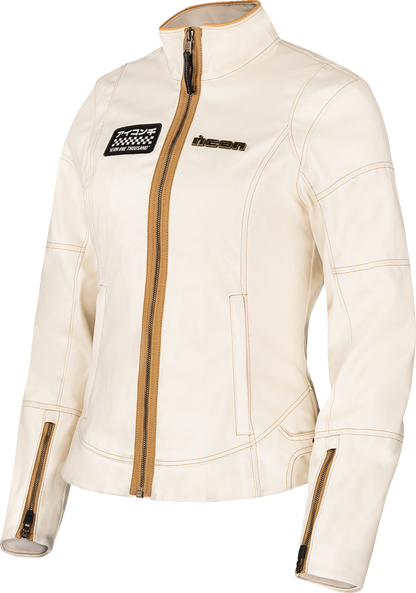 ICON Women's Tuscadero3™ Jacket - White - 2XL 2822-1780