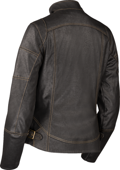 ICON Women's Tuscadero3™ Jacket - Black - Medium 2822-1771