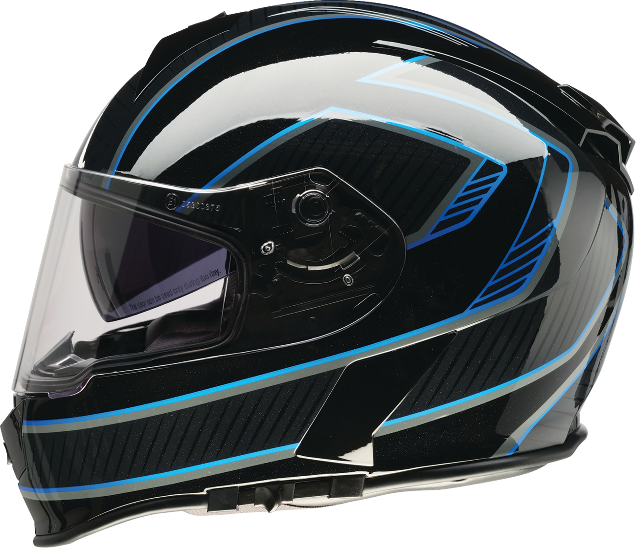 Z1R Warrant Helmet - Amplify - Black/Blue - Small 0101-17886