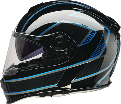 Z1R Warrant Helmet - Amplify - Black/Blue - Small 0101-17886