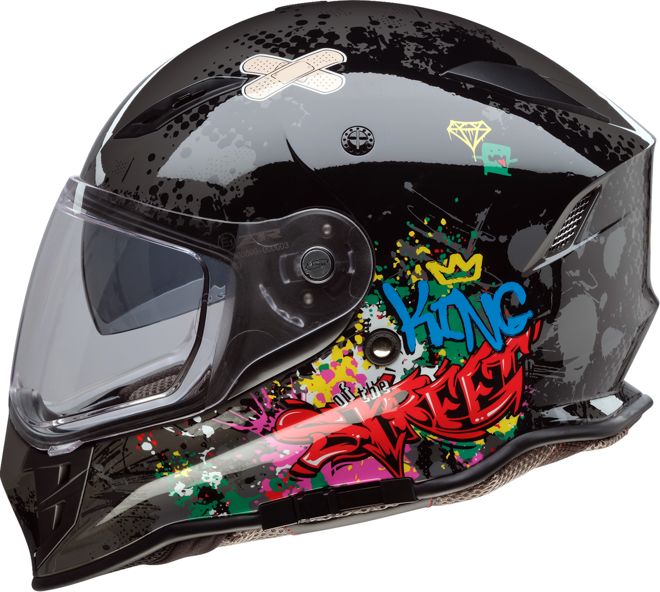 Z1R Nemesis Helmet - Distro - Gray - XS 0101-17857