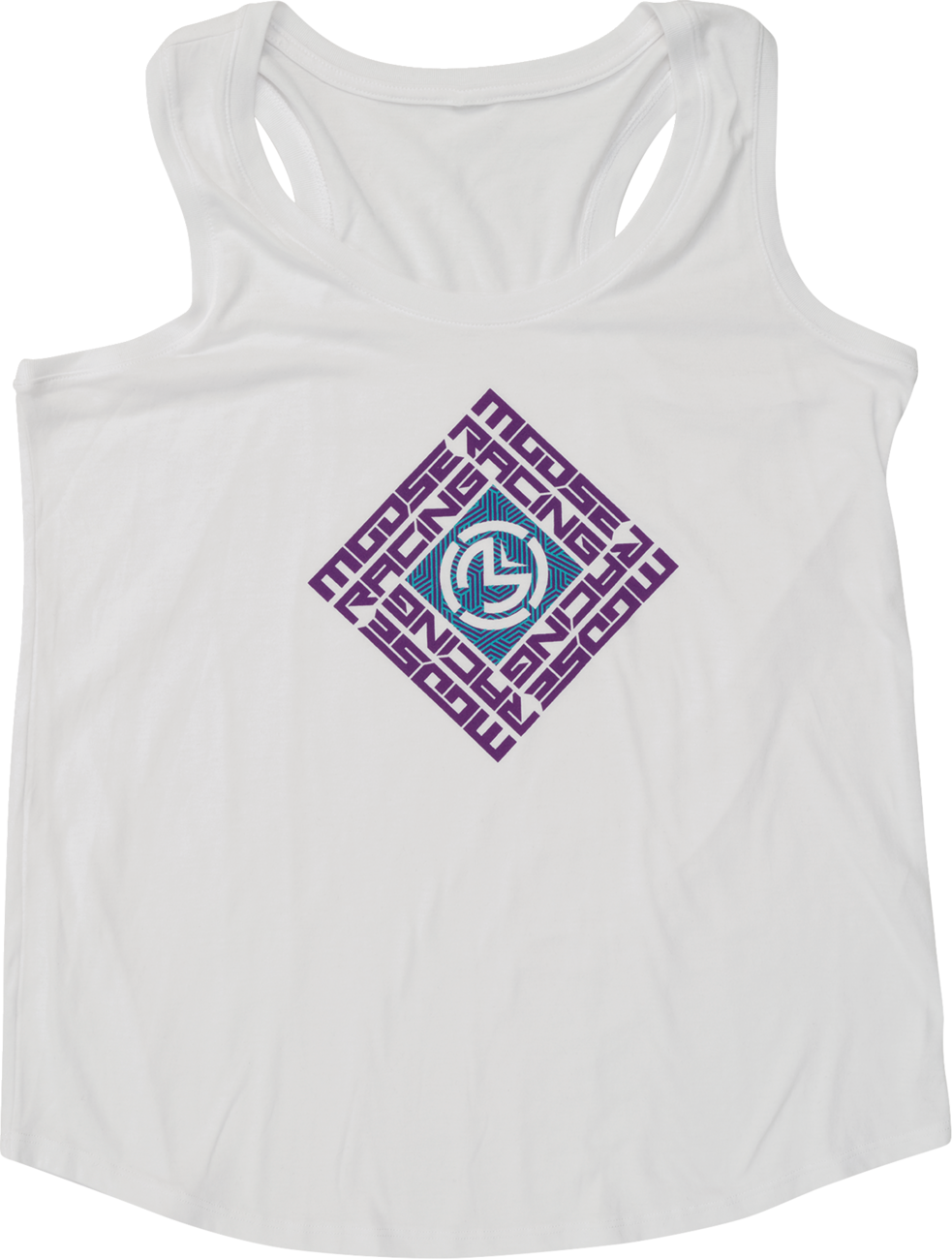MOOSE OFFROAD Women's Spin Sync Tank Top - White - XL 3031-4283