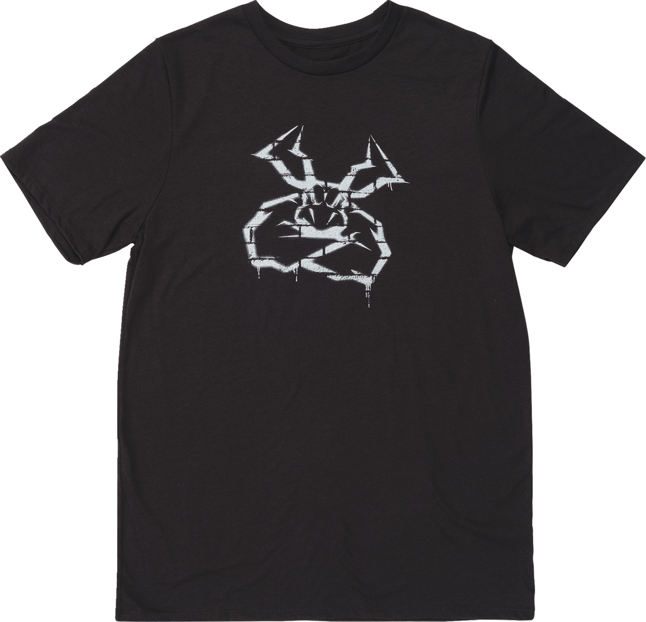 MOOSE OFFROAD Youth Agroid Grafitti T-Shirt - Black - Large 3032-3823