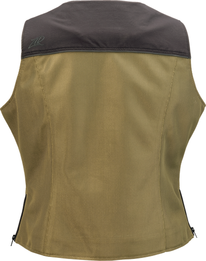 Z1R Women's Mesh Vest - Olive - 2W 2831-0136