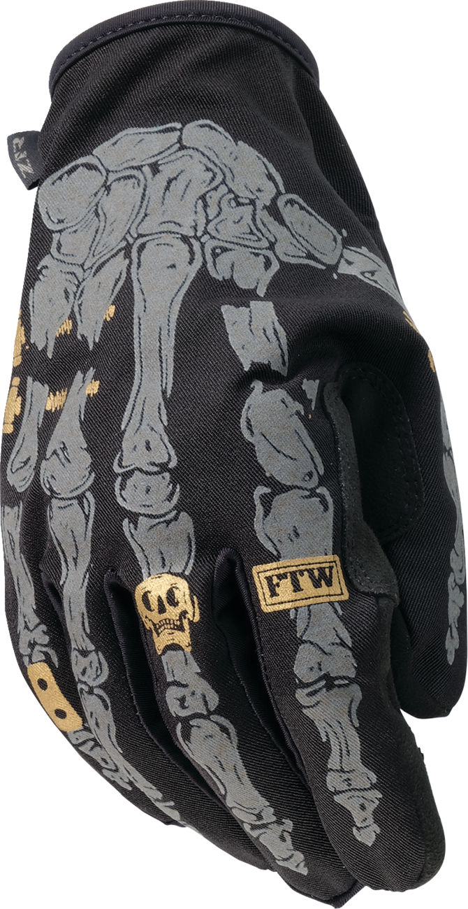 Z1R Reflective Gloves - Black/Silver - XL 3330-8142