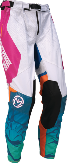 MOOSE OFFROAD Sahara Pants - Teal/Orange/Pink - US 36 2901-12076