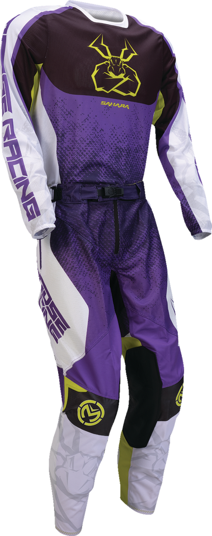 MOOSE OFFROAD Sahara Jersey - Purple/Hi-Viz - Small 2910-8346