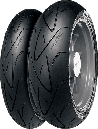 CONTINENTAL Tire - ContiSportAttack - Rear - 190/50ZR17 - (73W) 02444000000