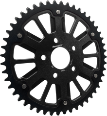 Stealth 51t Rear Sprocket Blk Alum Car  Blk Steel Teeth