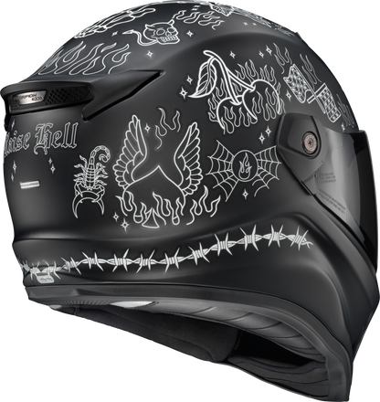 Covert Fx Full Face Helmet The Litas 2 Black 2x