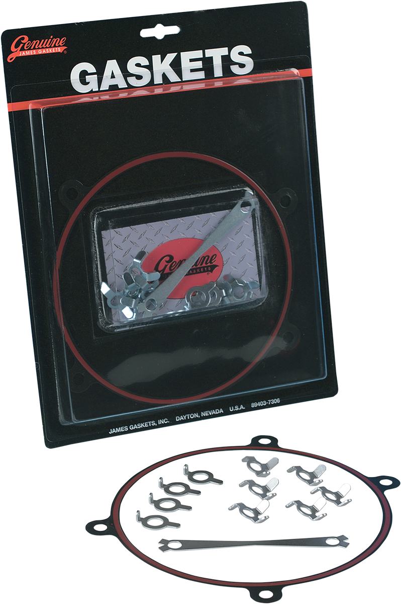 JAMES GASKET Crankcase Saver Kit - Rubber Coated Metal - '84-'99 EVO/'99-'06 Twin Cam JGI-11125-XM