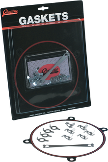 JAMES GASKET Crankcase Saver Kit - Rubber Coated Metal - '84-'99 EVO/'99-'06 Twin Cam JGI-11125-XM