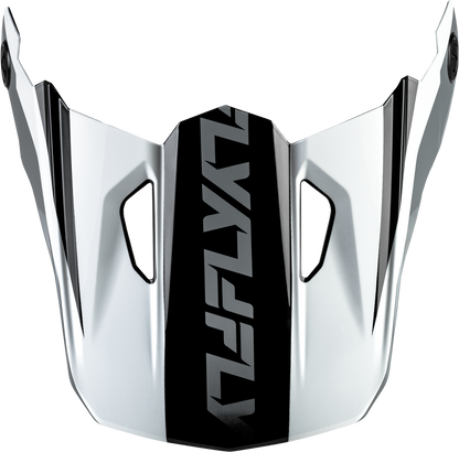 Kinetic Crest Helmet Visor Black/White/Grey Md/Lg