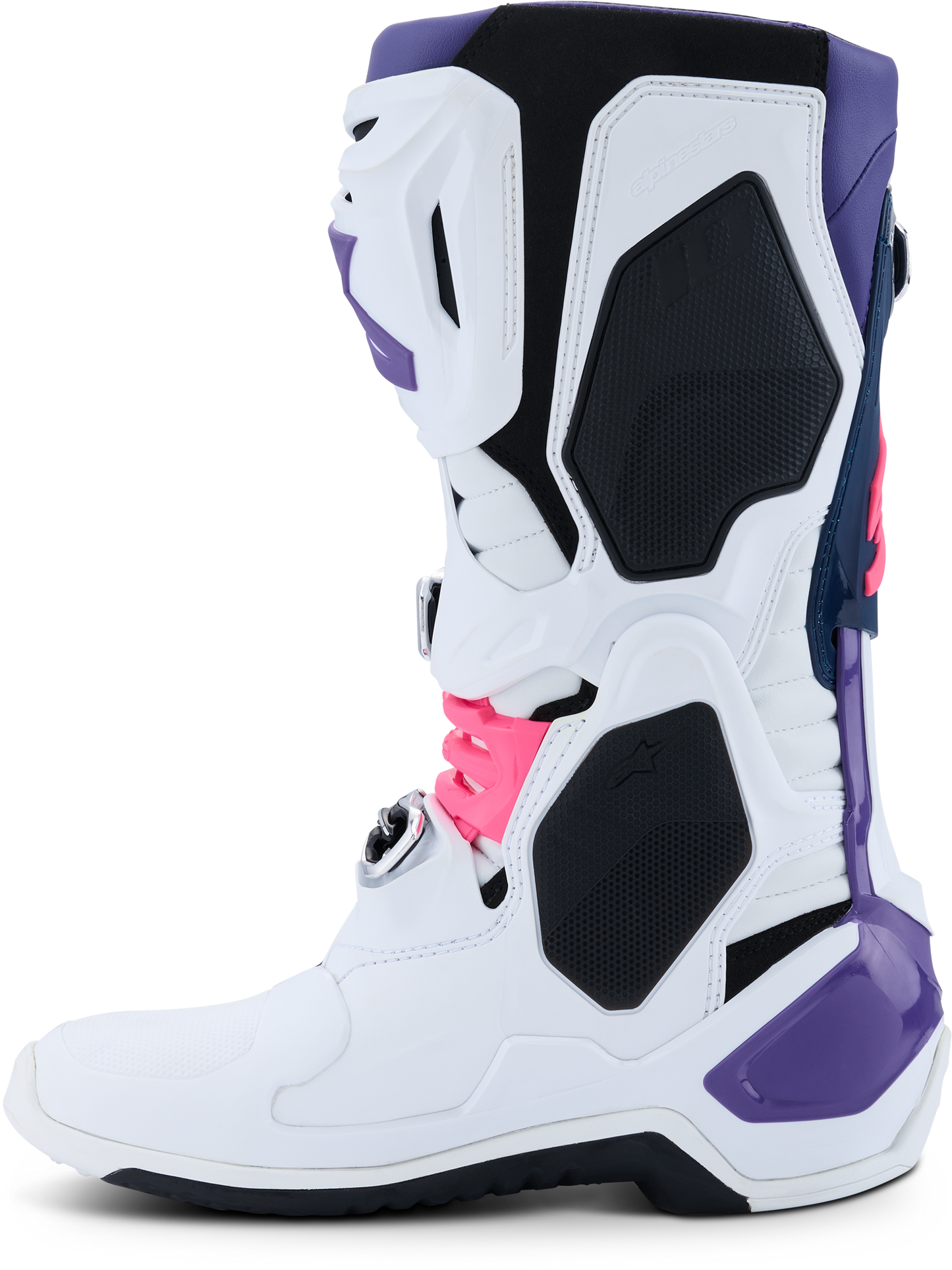 Tech 10 Wht/Violet/Nvy Bl/Pnk Fl 13