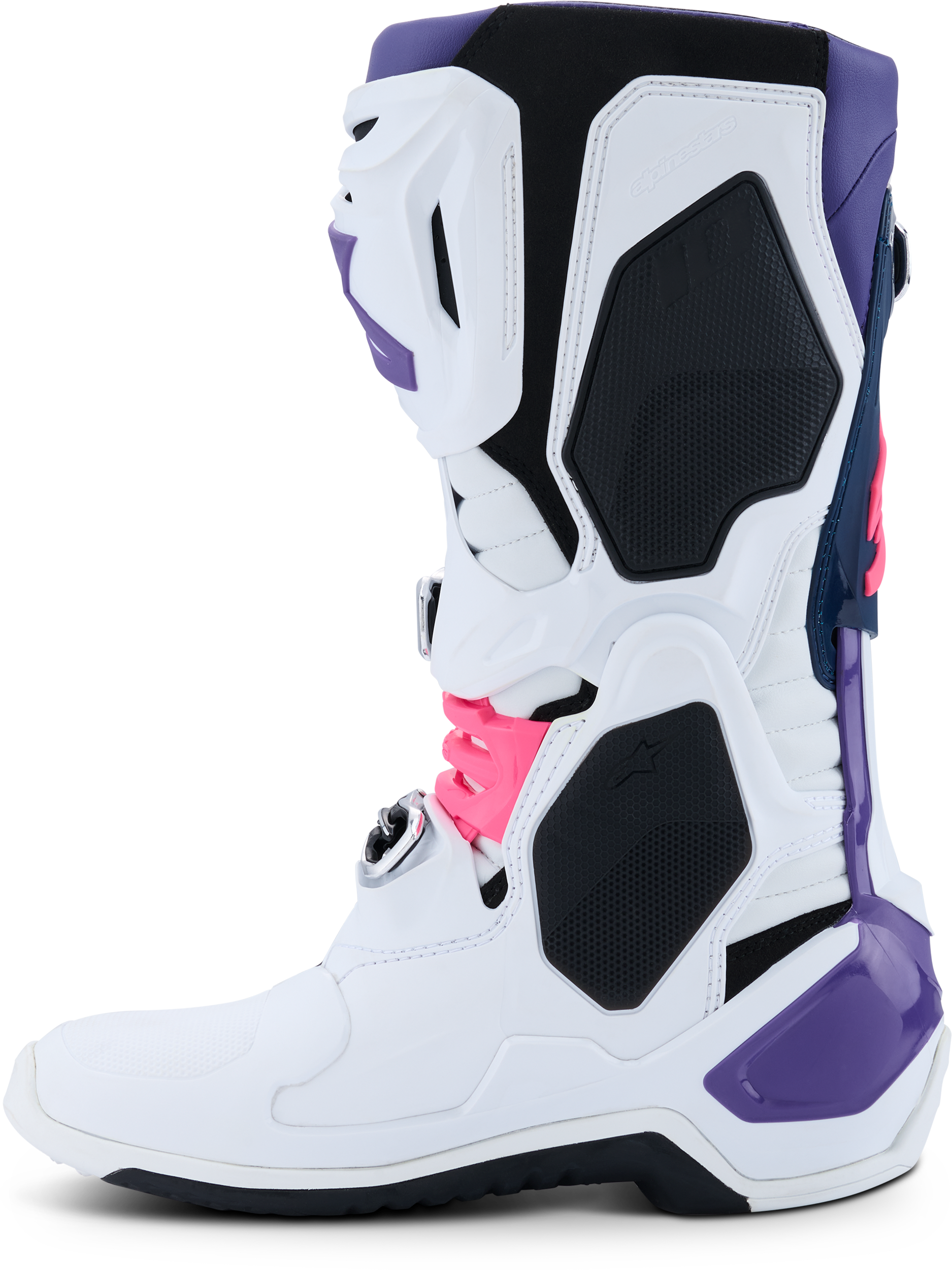 Tech 10 Wht/Violet/Nvy Bl/Pnk Fl 13