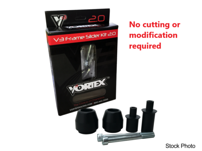 Vortex Racing 10-16 Ducati Multistrada 1200 V3 2.0 Frame Slider Kit- No Cut