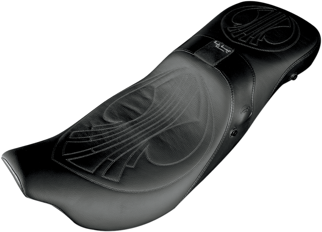 DANNY GRAY Airhawk Weekday 2Up XL Seat - Backrest Receptacle - Drag Stitch - Air - FL '08-'23 21-420DAIR