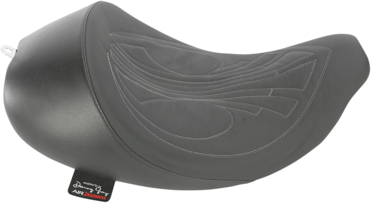 DANNY GRAY Bigseat™ Solo Seat - Drag Stitch w/ Charcoal Gray Thread - FL '08-'23 21-417DAIR