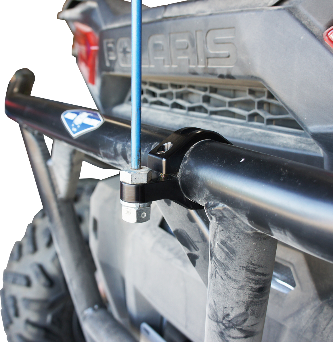 JOKER MACHINE Whip Flag Mount - Black - 1-3/4" Tubing 60-100-1