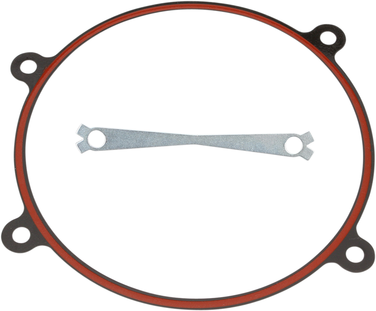 JAMES GASKET Crankcase Saver Kit - Rubber Coated Metal - '70-'84 Shovelhead JGI-11125-XMS