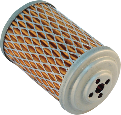 EMGO Oil Filter - Silver/Orange - Harley-Davidson 10-28310