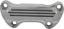 H Bar Clamp Finned W/ Skirt Chrome