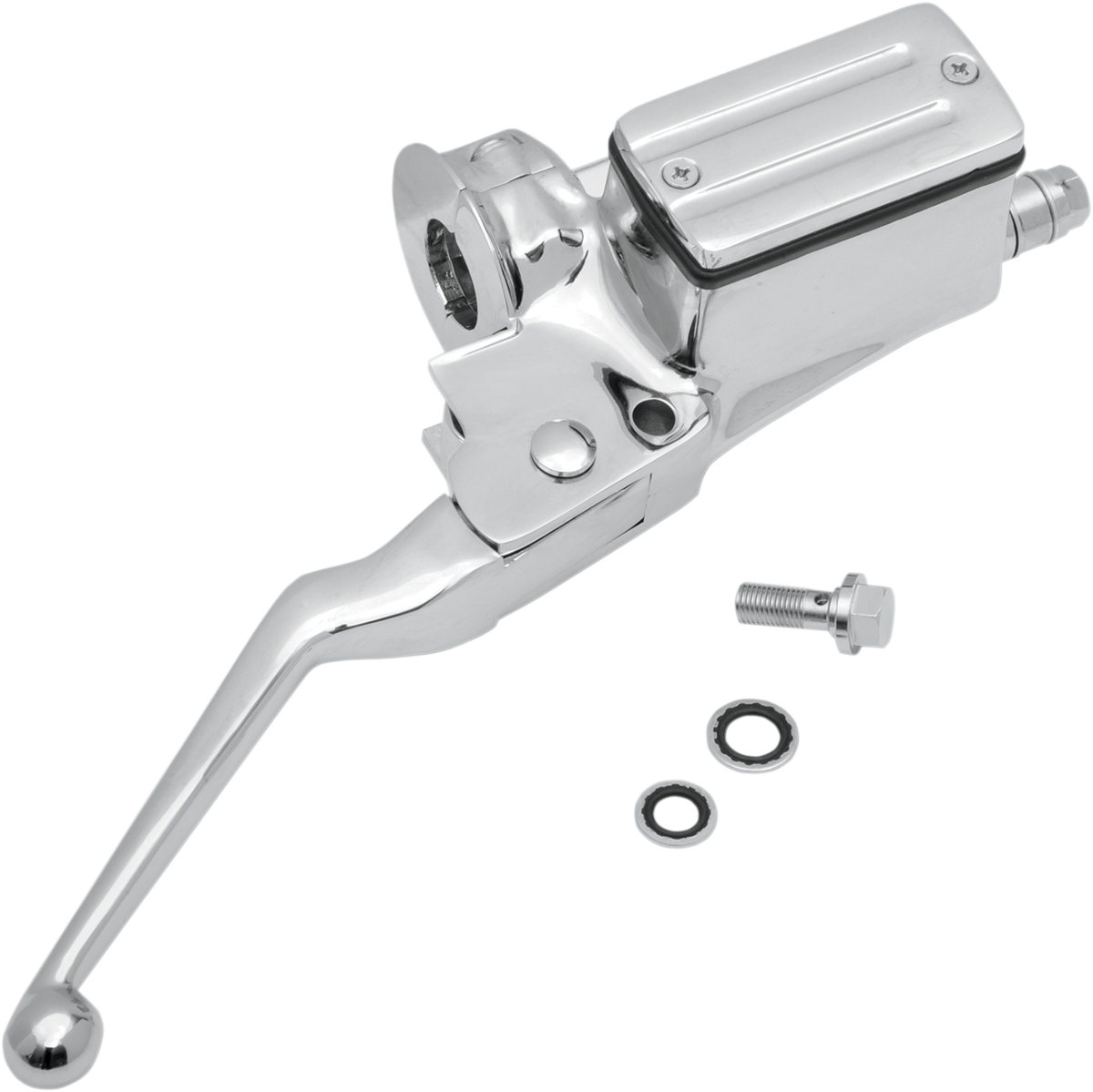 DRAG SPECIALTIES Front Brake Master Cylinder Assembly - 3/4" - Dual Disc - Chrome 07-0540-1NU