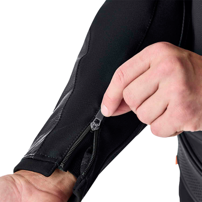 Tractech Evo D3o Jacket Blk/Whi Leather Sm