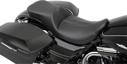DANNY GRAY LowIST Seat - Black - Leather - FL '08-'23 FA-DGE-0290