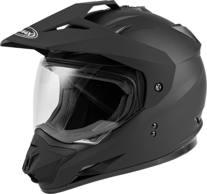 Gm 11 Dual Sport Helmet Matte Black  Xs
