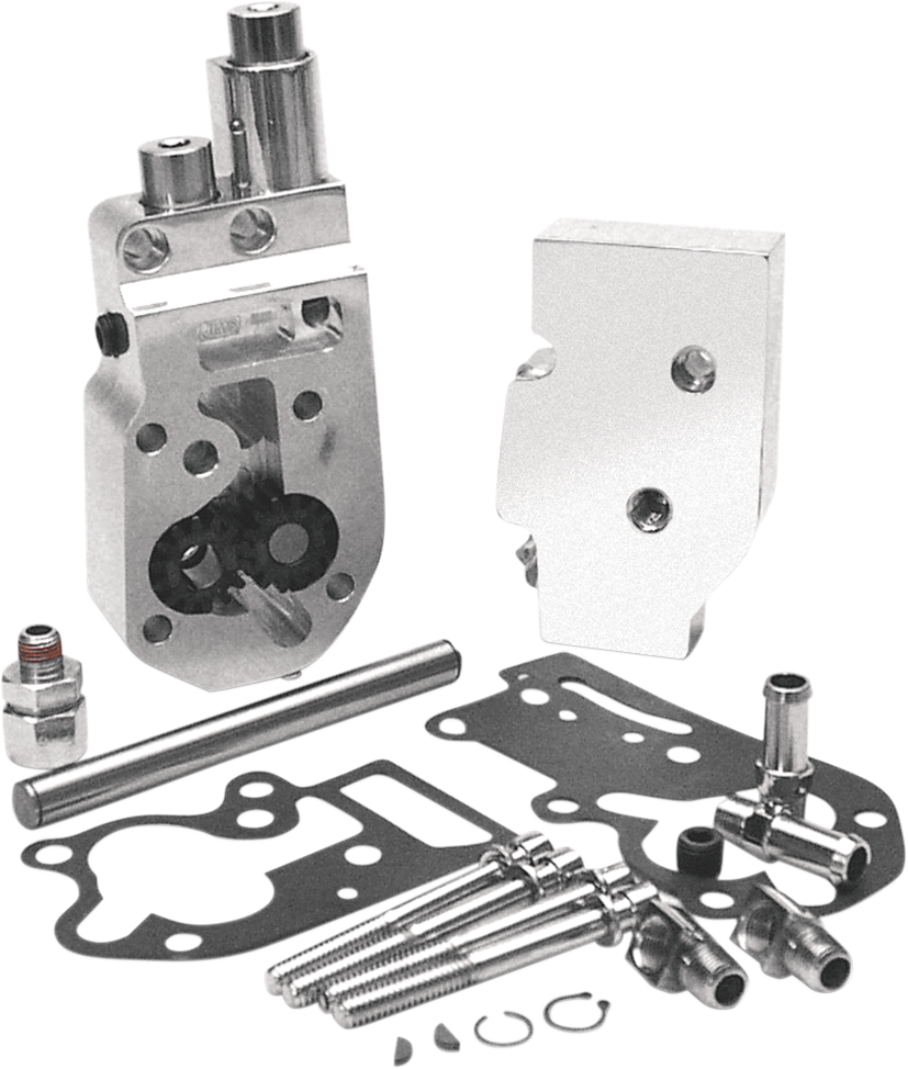 JIMS Flow Pro 1 Billet Oil Pump Top Line - Polished 1754