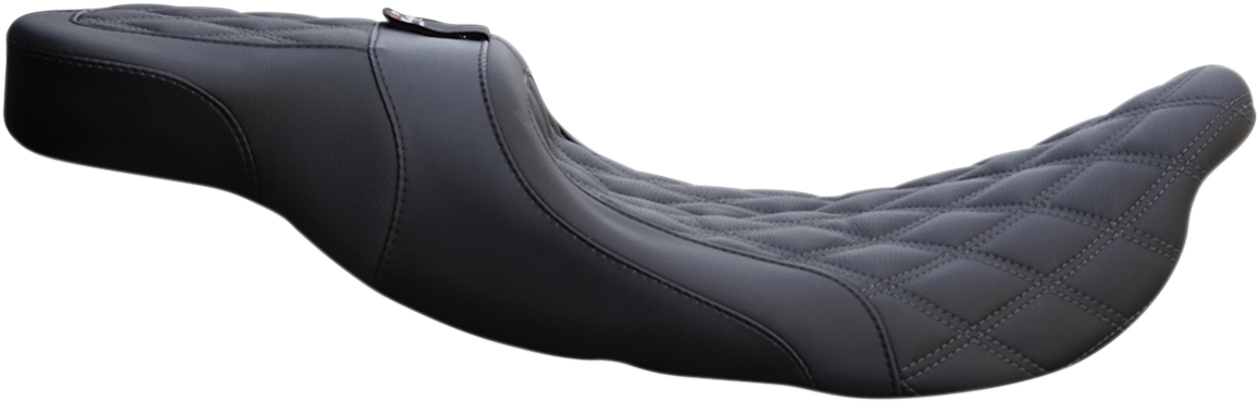 DANNY GRAY Airhawk Weekday 2Up XL Seat - Backrest Receptacle - Double Diamond Stitch - Air - FL '08-'23 21-420DIAAIR