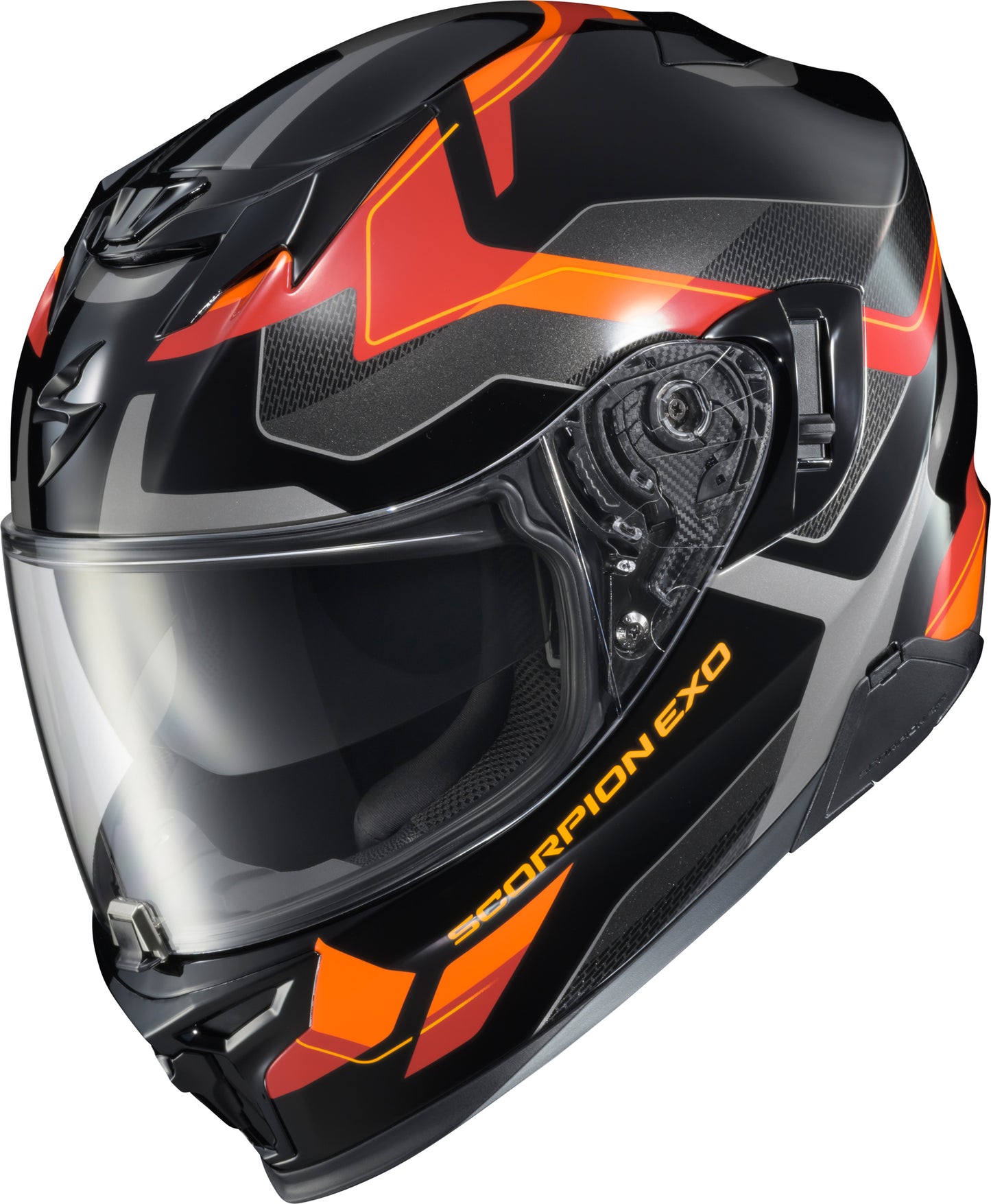 Exo T520 Full Face Helmet Zuse Orange Sm