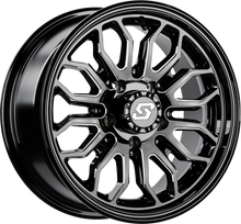 Onyx Wheel 15x7 5/4.5 +25mm Blk/Machined