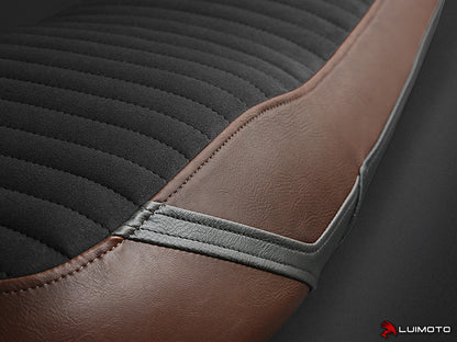 LUIMOTO Vintage Classic Seat Covers for the MOTO GUZZI V7 / II / III CLASSIC & STONE (2011+)