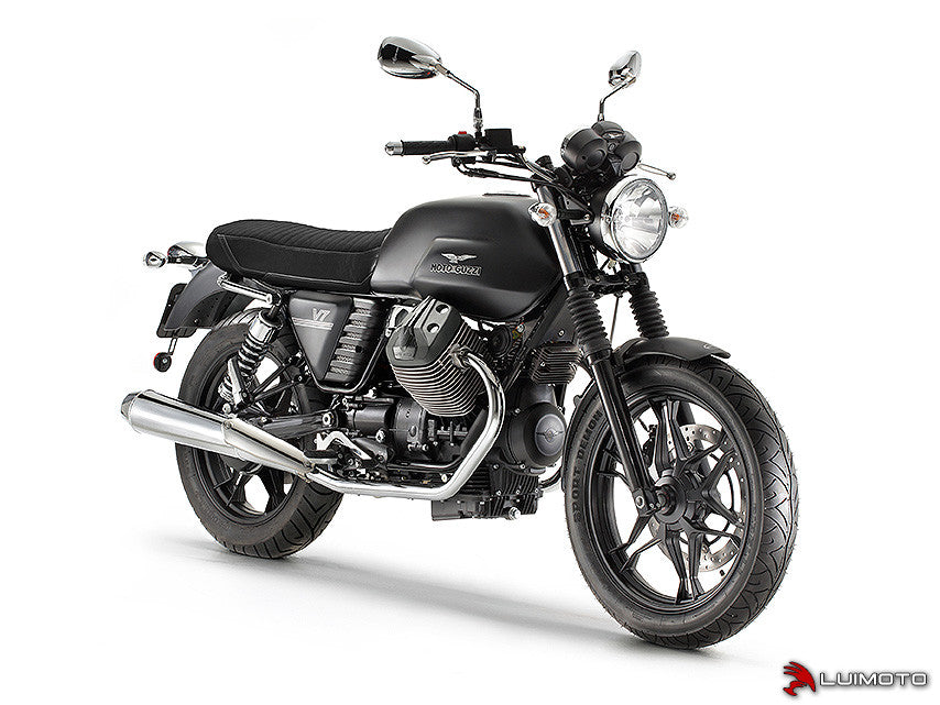 LUIMOTO Vintage Classic Seat Covers for the MOTO GUZZI V7 / II / III CLASSIC & STONE (2011+)