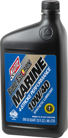 Pure Estorlin Marine 10w40 4t 1 Qt (10/Case  Sold Ea)